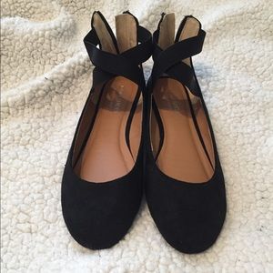 NWOT black ballet flats